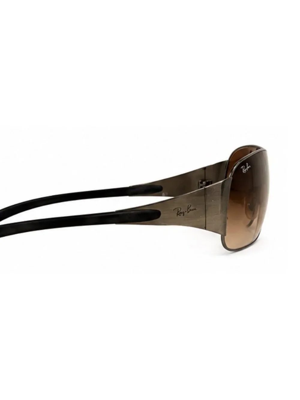 Ray-Ban RB3321 041/13 3N Brown Gradient Shield Sunglasses Made in Italy w/ Case